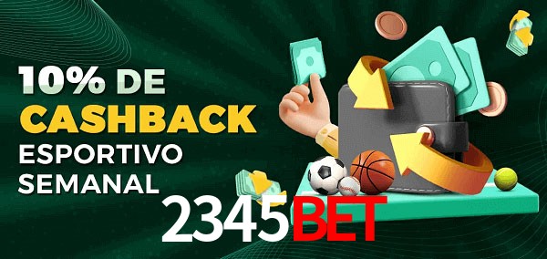 10% de bônus de cashback na 2345Bet